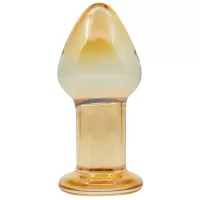 Crystal Pleasures Glass Honey Treat Butt Plug