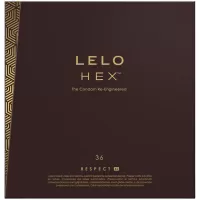 Lelo Hex Condoms Respect XL Size 36 Pack