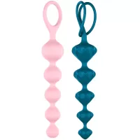 Satisfyer Coloured Love Beads 2 Pack