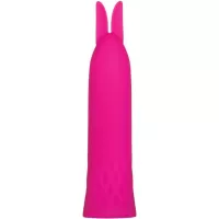 Evolved Bullet Buddy Pink Powerful Vibe With Floppy Bunny Ears