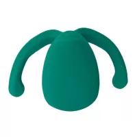 Dame Eva II Green Silicone Hands-Free Clitoral Vibrator
