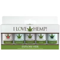 I Love Hemp Explore Her 5 Pack