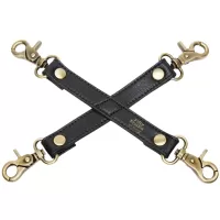 Fifty Shades Of Grey Bound To You Black Faux Leather Hog Tie