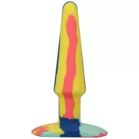 A-Play Groovy Sunrise Silicone 4.75" Anal Plug