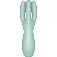 Satisfyer Threesome 3 Teal Triple Head Vibrating Stimulator