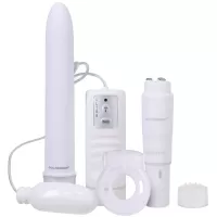 Doc Johnson White Nights Pleasure Sex Toy 4 Piece Kit
