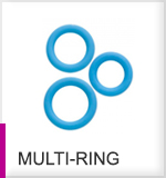 Multi-ring cock rings